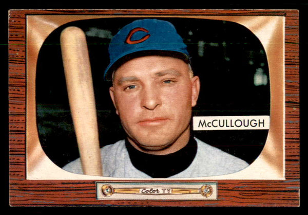 1955 Bowman Baseball #280 Clyde Mccullough Cubs EX 550787