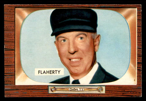 1955 Bowman Baseball #272 John Flaherty Umpire EX 550809