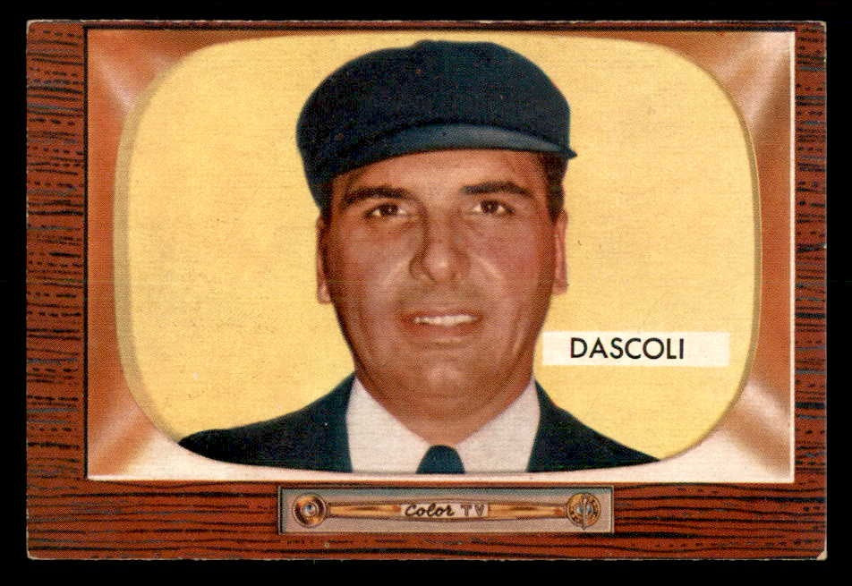 1955 Bowman Baseball #291 Frank Dascoli Umpire EX 550816