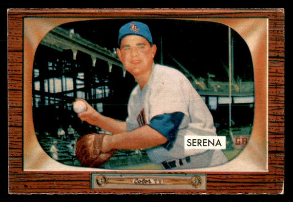 1955 Bowman Baseball #233 Bill Serena White Sox VG-EX 550825