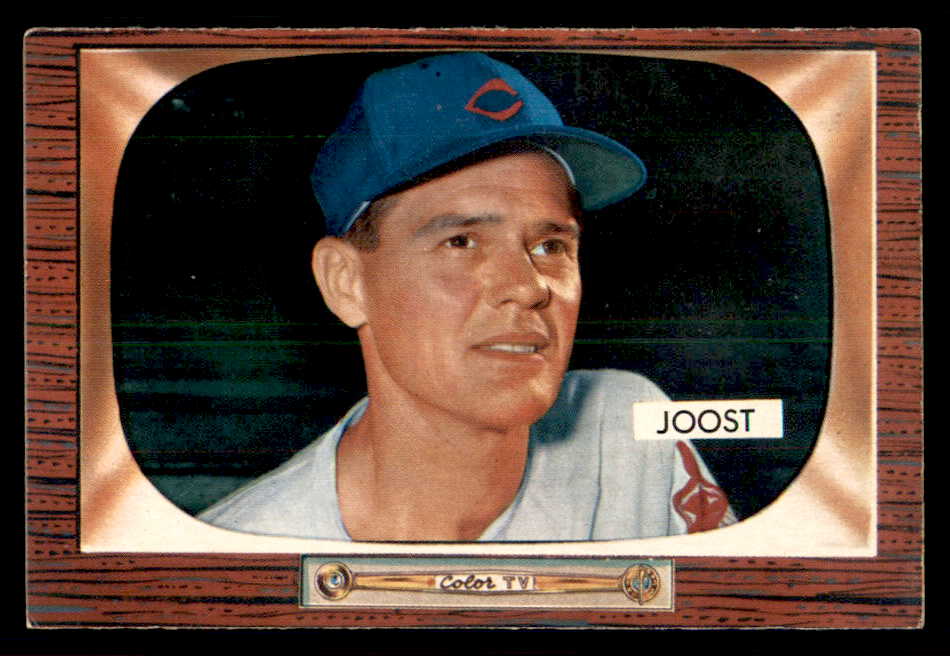 1955 Bowman Baseball #263 Eddie Joost Indians VG-EX 550838