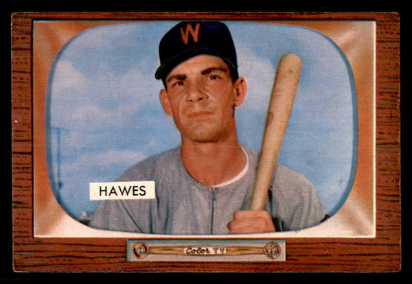 1955 Bowman Baseball #268 Roy Hawes Senators VG-EX 550839
