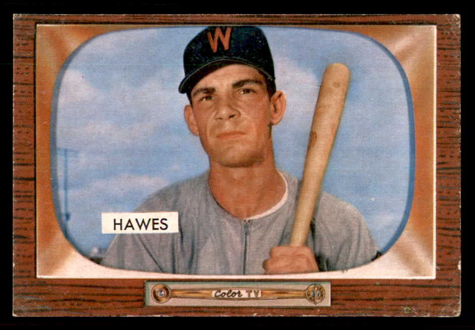 1955 Bowman Baseball #268 Roy Hawes Senators VG-EX 550840