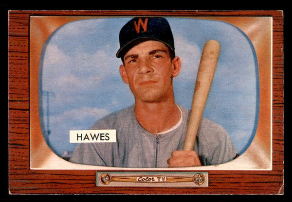 1955 Bowman Baseball #268 Roy Hawes Senators VG-EX 550841