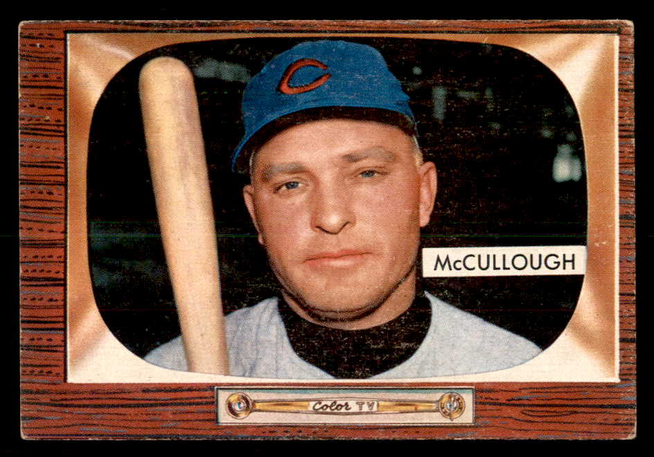 1955 Bowman Baseball #280 Clyde Mccullough Cubs VG-EX 550848
