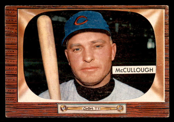 1955 Bowman Baseball #280 Clyde Mccullough Cubs VG-EX 550848