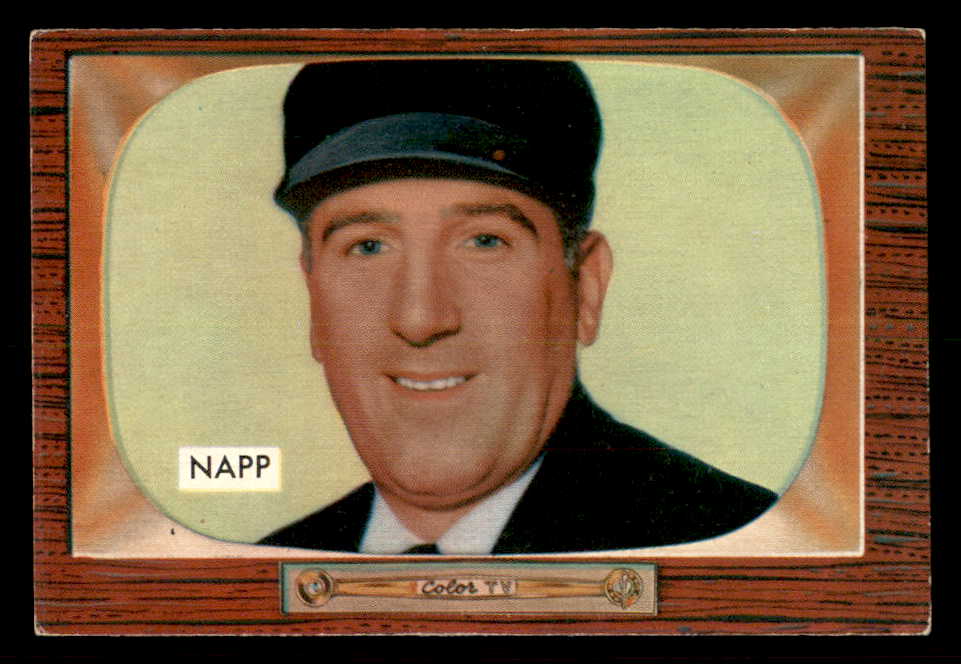 1955 Bowman Baseball #250 Larry Napp Umpire VG-EX 550869