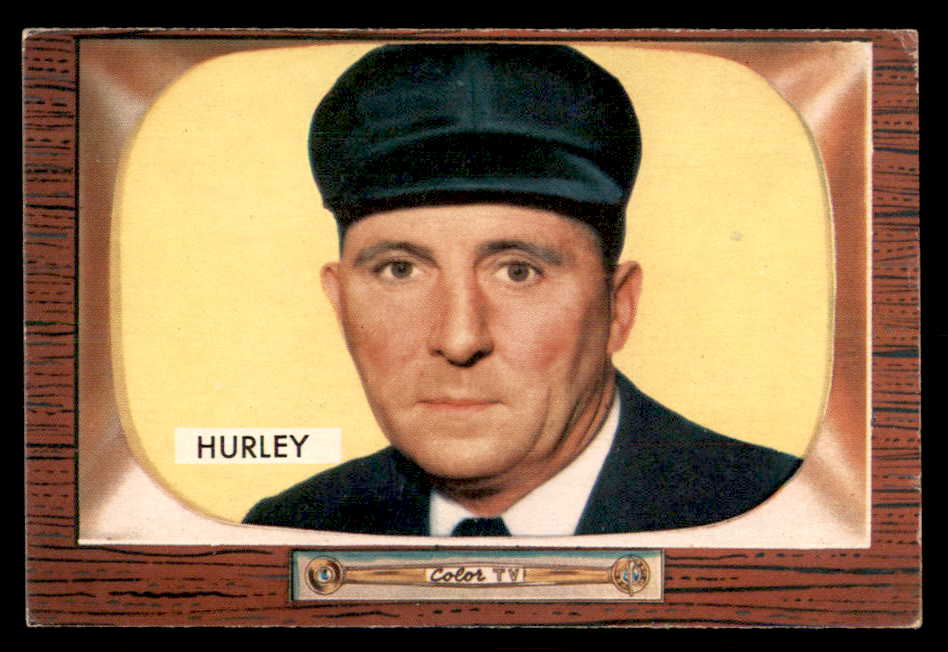 1955 Bowman Baseball #260 Edwin Hurley Umpire VG-EX 550871