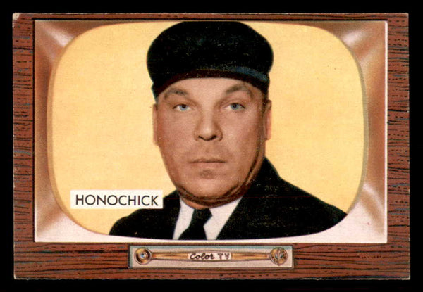1955 Bowman Baseball #267 Jim Honochick Umpire VG-EX 550872