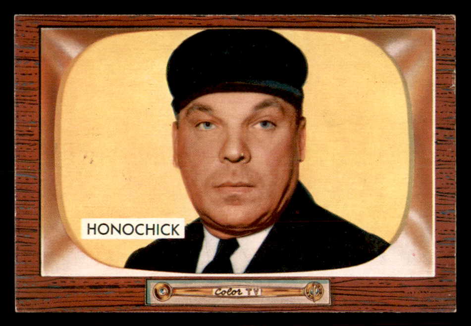 1955 Bowman Baseball #267 Jim Honochick Umpire VG-EX 550874