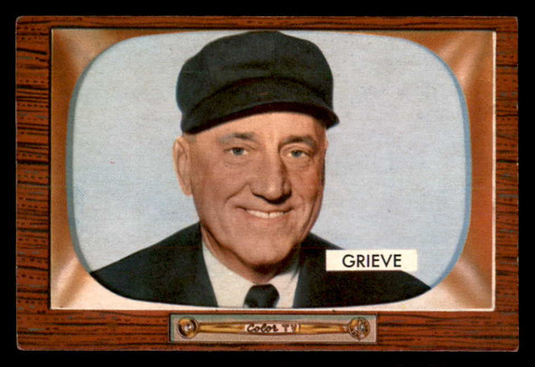 1955 Bowman Baseball #275 William Grieve Umpire VG-EX 550875