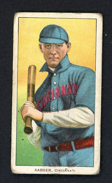 1909-11 T206 T 206 Ed Karger Reds VG 550958