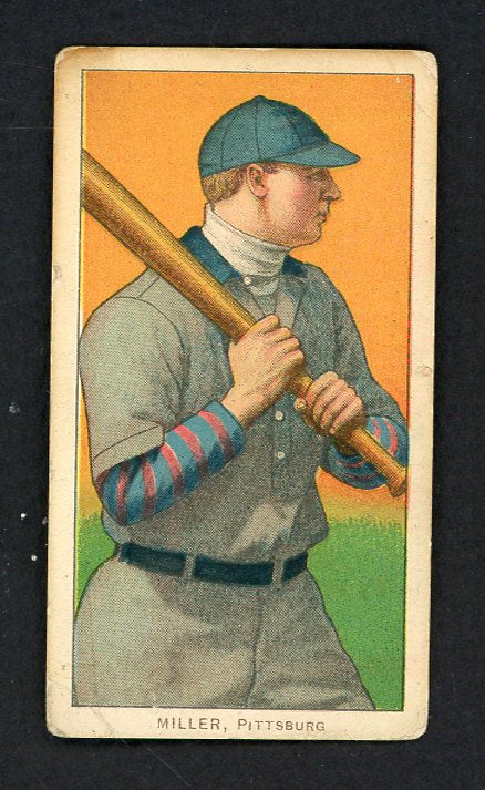 1909-11 T206 T 206 Dots Miller Pirates VG-EX 550967
