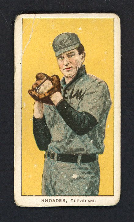 1909-11 T206 T 206 Bob Rhoads Indians Good 550979