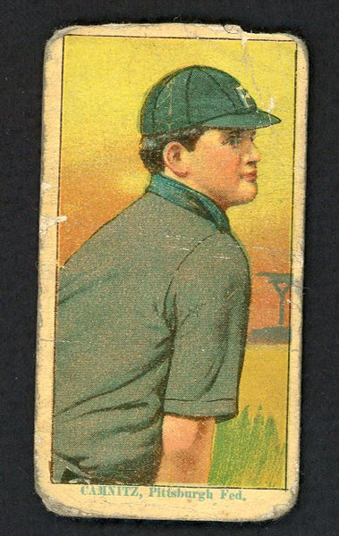 1914 T213-2 Coupon Howie Camnitz Pittsburgh Fed Low Grade 551006