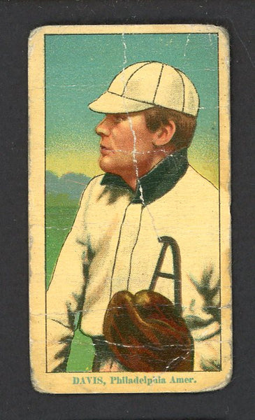 1914 T213-2 Coupon Harry Davis A's Low Grade 551010