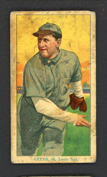 1914 T213-2 Coupon Rube Geyer Cardinals Low Grade 551011