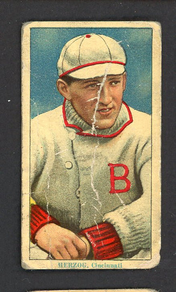 1914 T213-2 Coupon Buck Herzog Reds Low Grade 551012