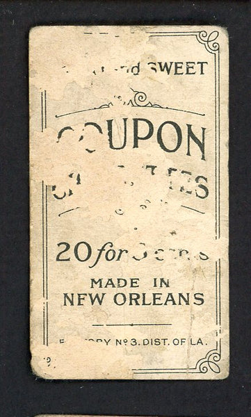 1914 T213-2 Coupon Buck Herzog Reds Low Grade 551012