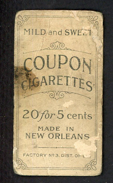 1914 T213-2 Coupon Ed Lennox Pittsburgh Fed Low Grade 551013