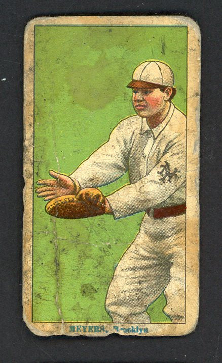 1914 T213-2 Coupon Chief Meyers Dodgers Low Grade 551015