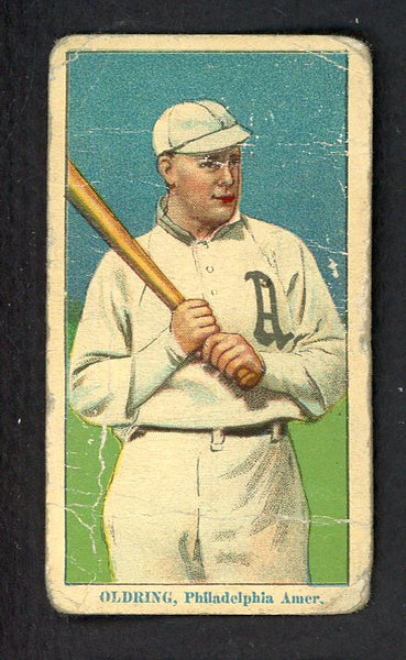 1914 T213-2 Coupon Rube Oldring A's Low Grade 551017