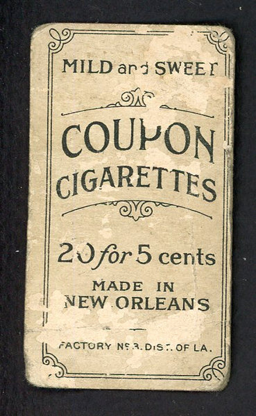 1914 T213-2 Coupon Rube Oldring A's Low Grade 551017