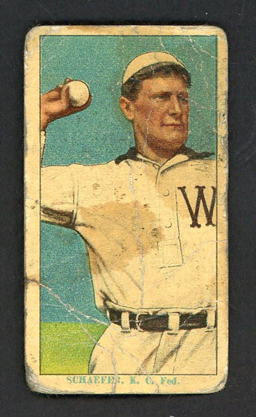 1914 T213-2 Coupon Germany Schaefer Kansas City Fed Low Grade 551019