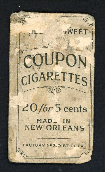 1914 T213-2 Coupon Tommy Leach Cubs Low Grade 551039