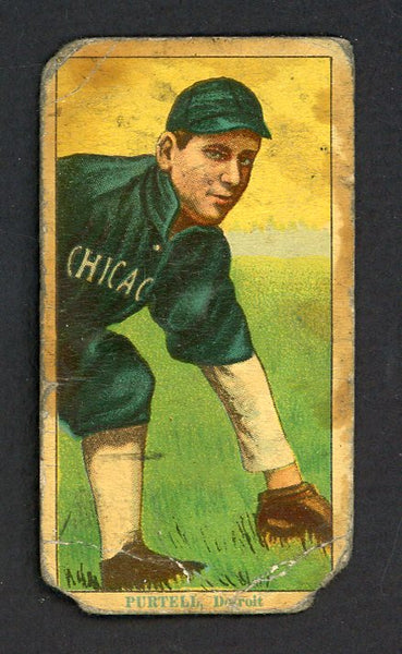1914 T213-2 Coupon Billy Purtell Tigers Low Grade 551052