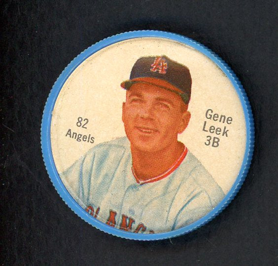 1962 Salada Baseball #082 Gene Leek Angels EX-MT 551126