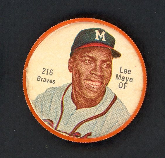 1962 Salada Baseball #216 Lee Maye Braves EX 551127