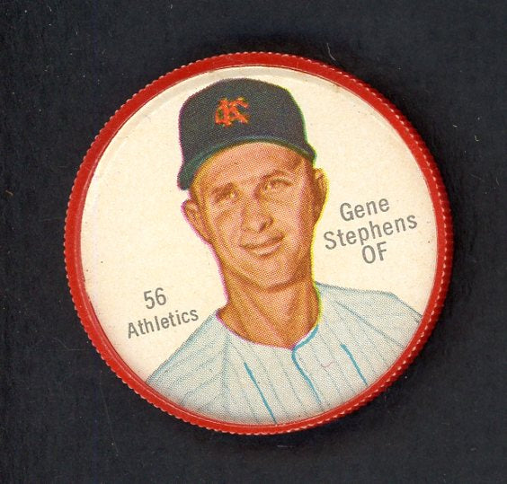 1962 Salada Baseball #056 Gene Stephens A's EX-MT 551142