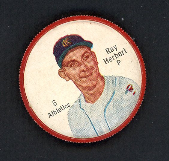 1962 Salada Baseball #006 Ray Herbert A's EX-MT 551152