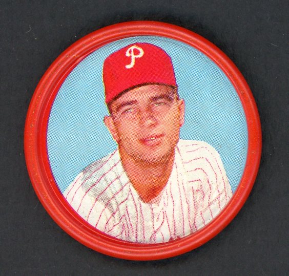 1963 Salada Baseball #026 Johnny Callison Phillies EX-MT 551167