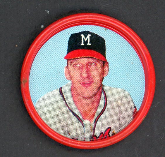 1963 Salada Baseball #008 Warren Spahn Braves VG-EX 551173