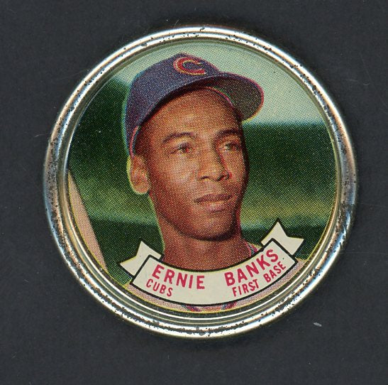 1964 Topps Baseball Coins #042 Ernie Banks Cubs VG-EX/EX 551216