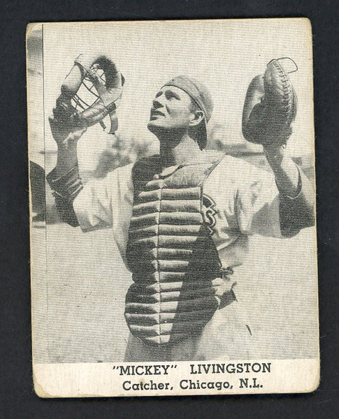 1947 Tip Top Mickey Livingston Cubs VG/VG-EX 551298