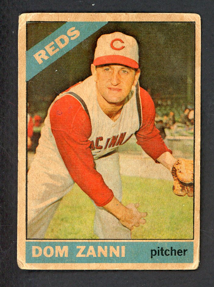 1966 Topps Venezuelan #233 Dom Zanni Reds VG 551300