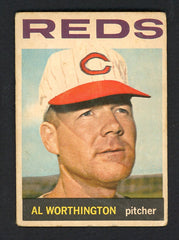1964 Topps Venezuelan #144 Al Worthington Reds GD-VG 551301