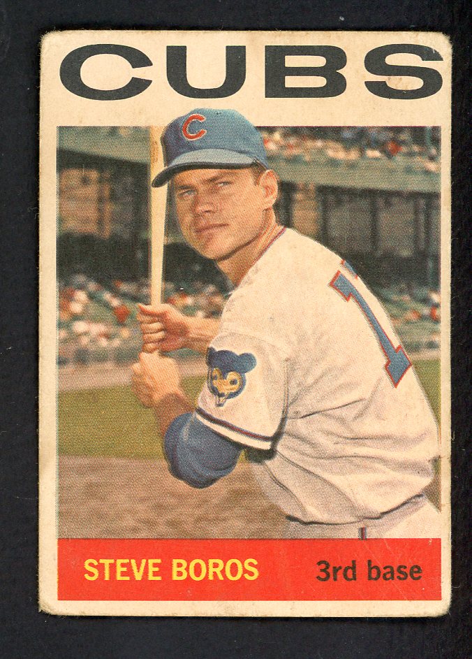 1964 Topps Venezuelan #131 Steve Boros Cubs GD-VG 551302