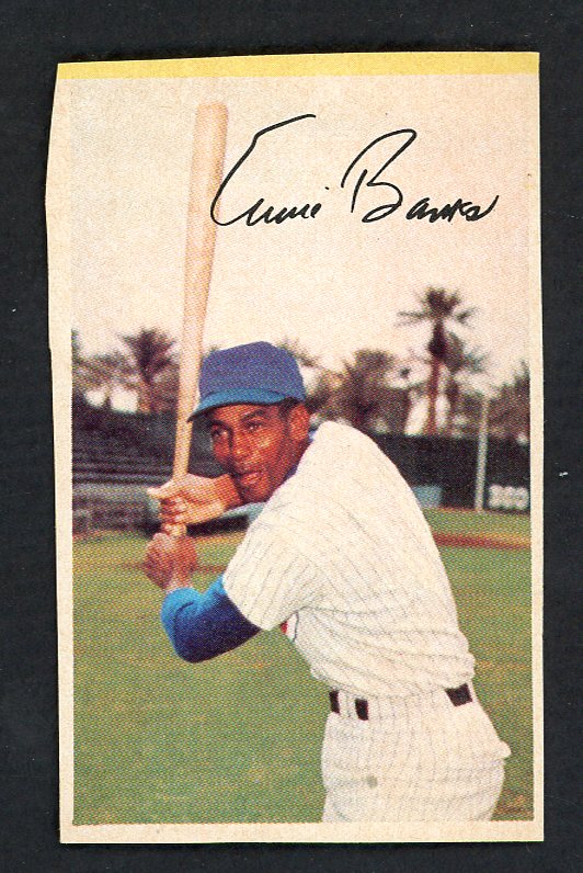 1969 MLBPA Stamps Ernie Banks Cubs EX 551314