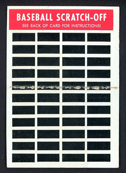 1970 Topps Baseball Scratch Offs Rich Allen Cardinals VG-EX 551328