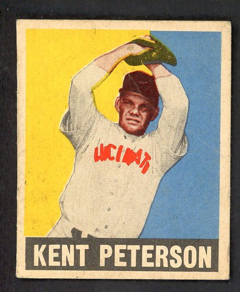 1948 Leaf Baseball #042 Kent Peterson Reds Good 551341