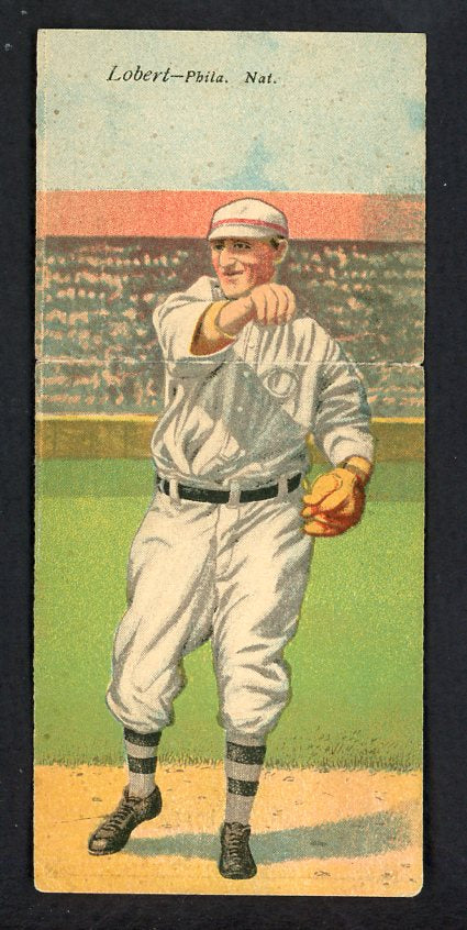 1911 T201 Mecca Double Folder Earl Moore John Lobert VG-EX 551351