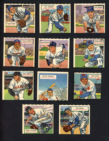 1955 Topps Double Headers Top Panels Set Lot 11 Diff Hank Aaron 551398