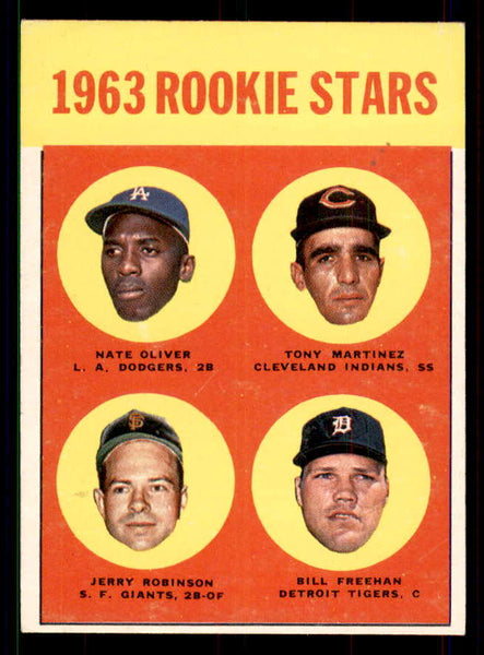 1963 Topps Baseball #466 Bill Freehan Tigers EX-MT 551410