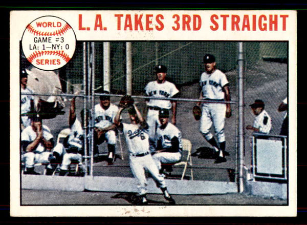 1964 Topps Baseball #138 World Series Game 3 Ron Fairly EX-MT 551489