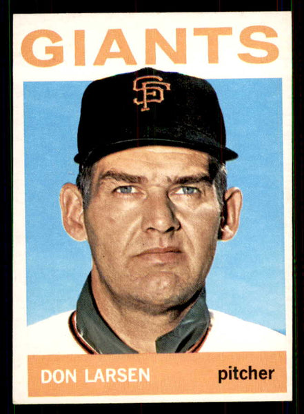 1964 Topps Baseball #513 Don Larsen Giants EX-MT 551494