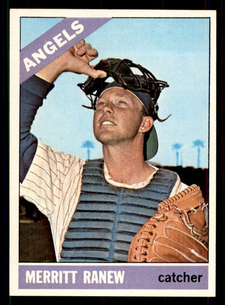 1966 Topps Baseball #062 Merritt Ranew Angels EX-MT No Trade 551506